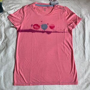 NWT icebreaker tech lite shirt sleeve - women's M